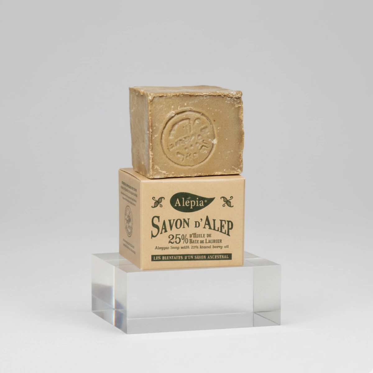 Aleppo Soap with 25% Laurel Berry Oil